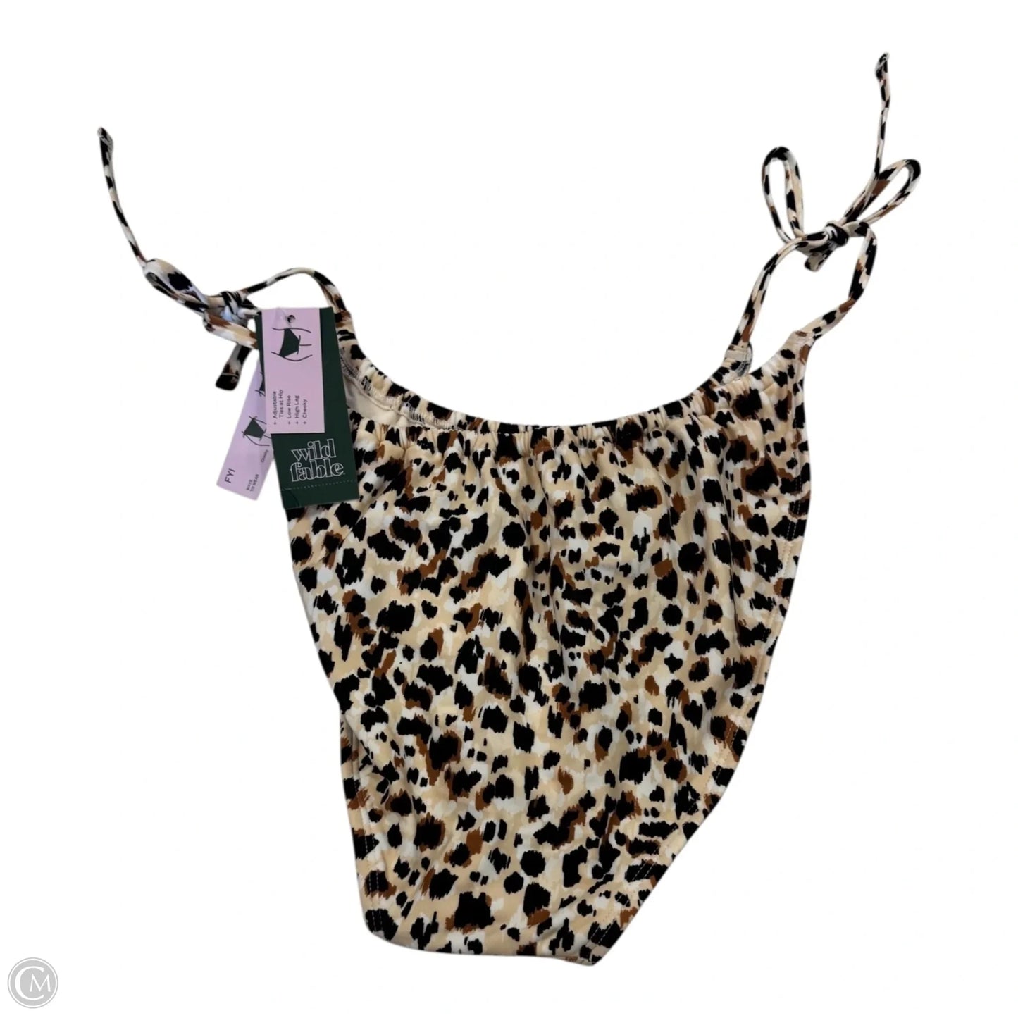 Swimsuit Bottom By Wild Fable In Animal Print, Size: Xl