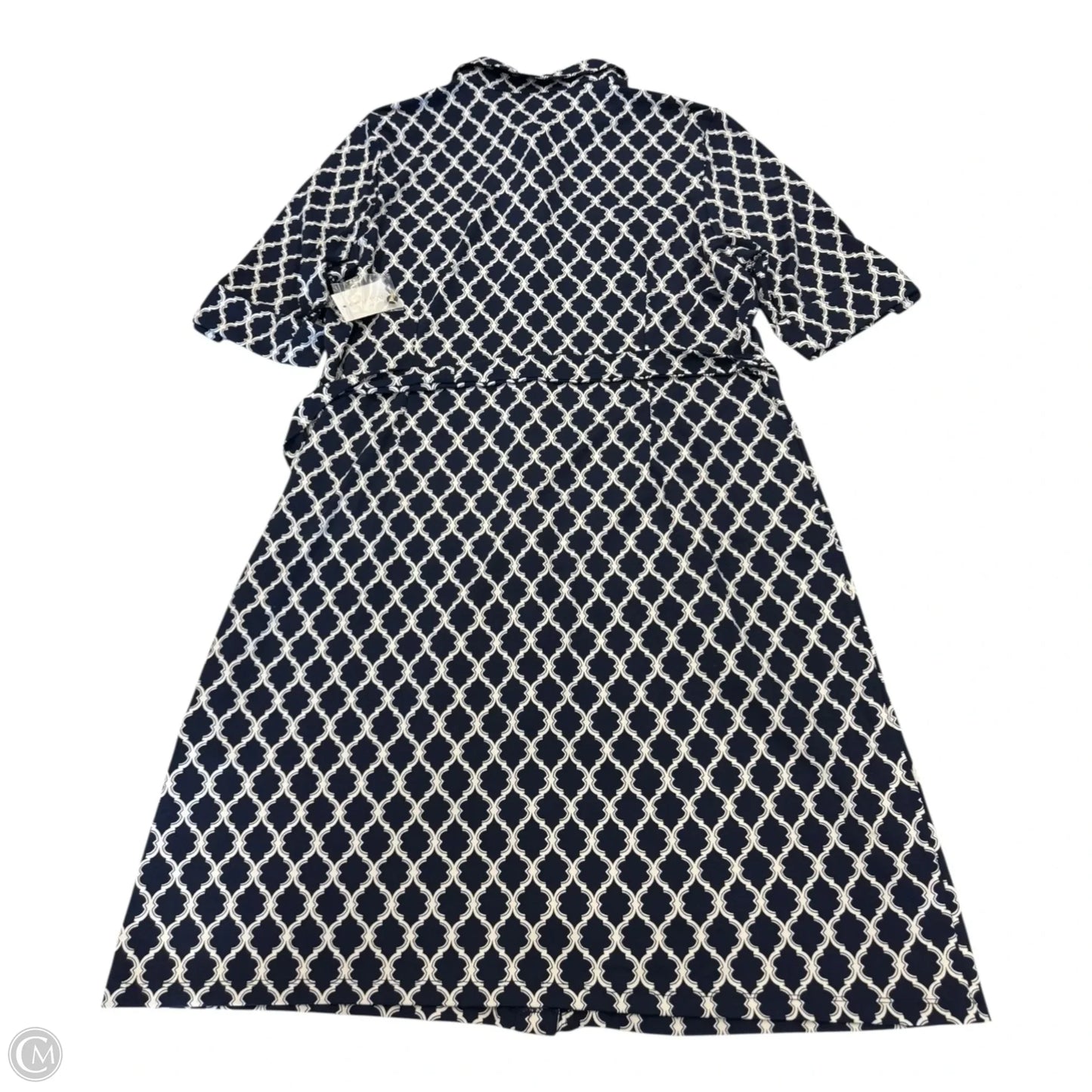 Dress Casual Short By Charter Club In Blue & White, Size: Xlp