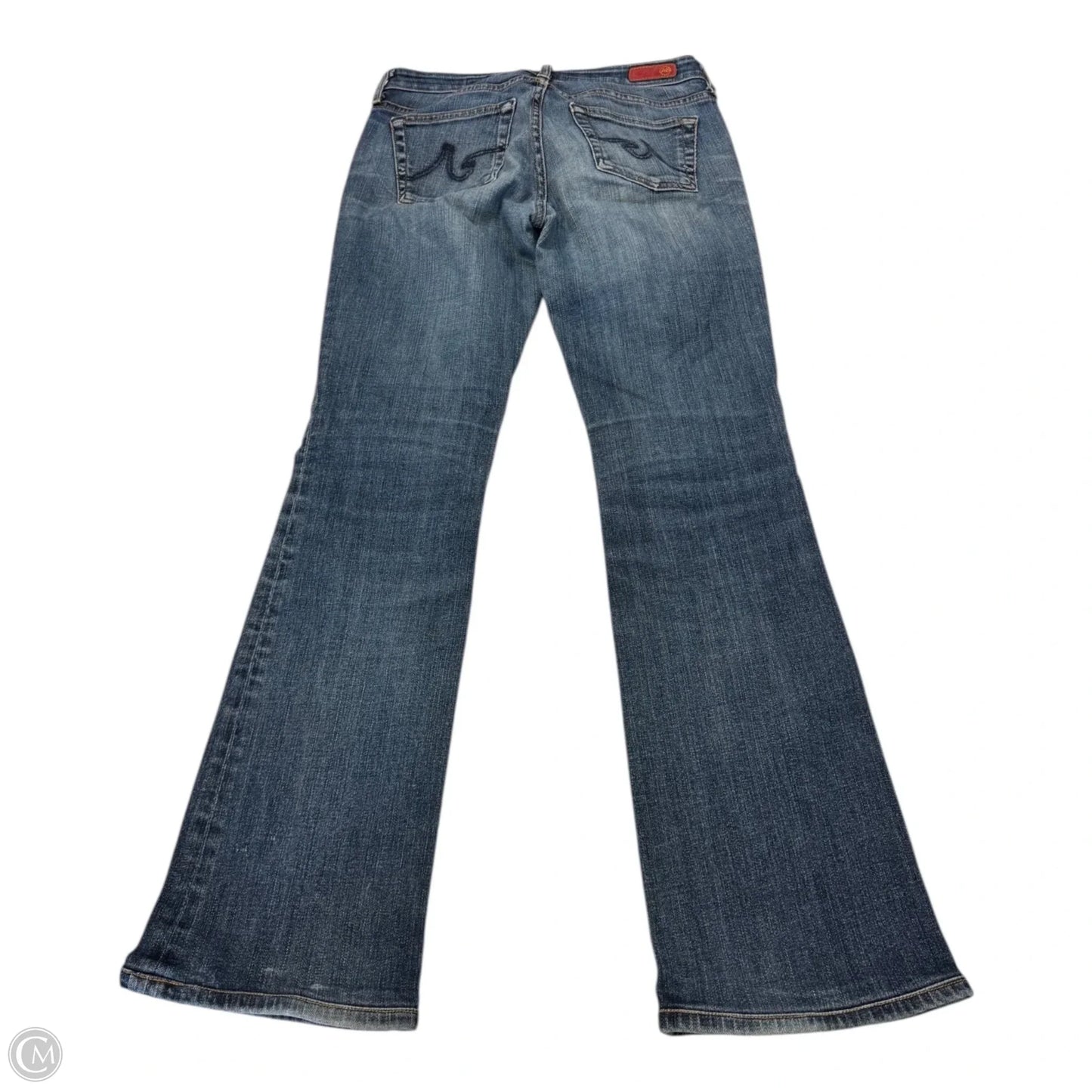 Jeans Straight By Adriano Goldschmied In Blue Denim, Size: 2