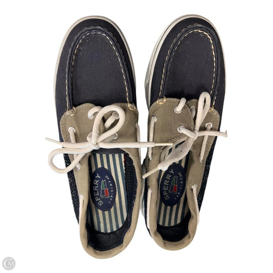 Shoes Sneakers By Sperry In Navy, Size: 5.5