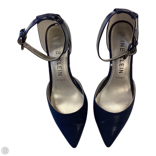 Shoes Heels Stiletto By Anne Klein In Navy, Size: 8.5