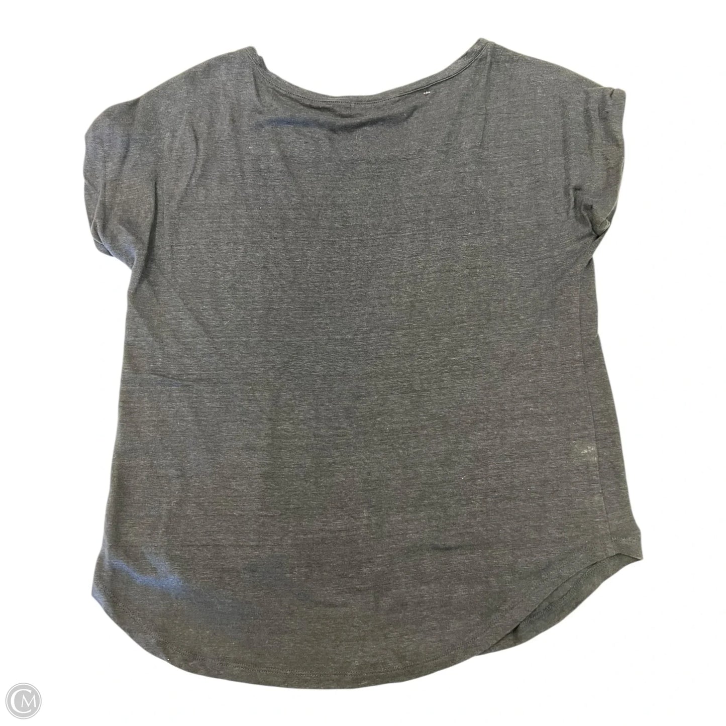 Top Short Sleeve Basic By Ann Taylor In Navy, Size: S