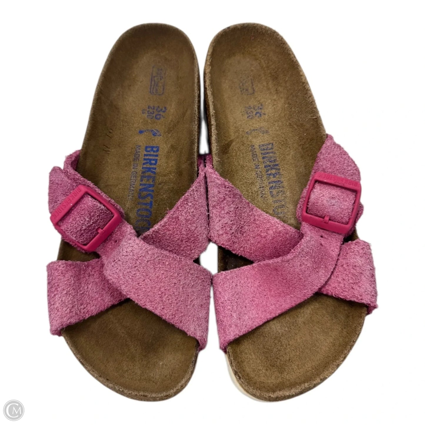 Shoes Flats By Birkenstock In Pink, Size: 6