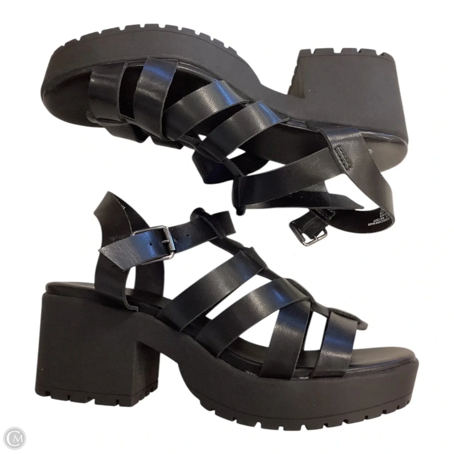 Shoes Heels Block By So In Black, Size: 8.5