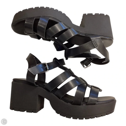Shoes Heels Block By So In Black, Size: 8.5
