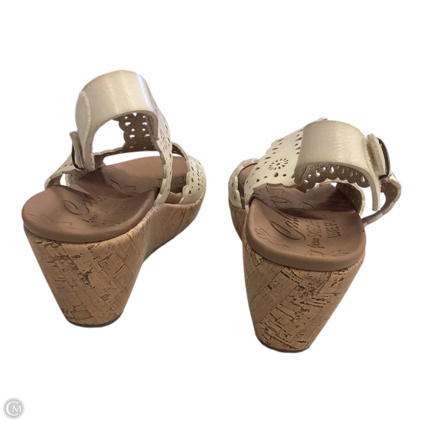 Shoes Heels Wedge By Skechers In White, Size: 7.5