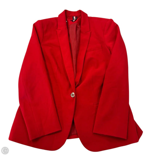 Blazer By Tommy Hilfiger In Red, Size: 10