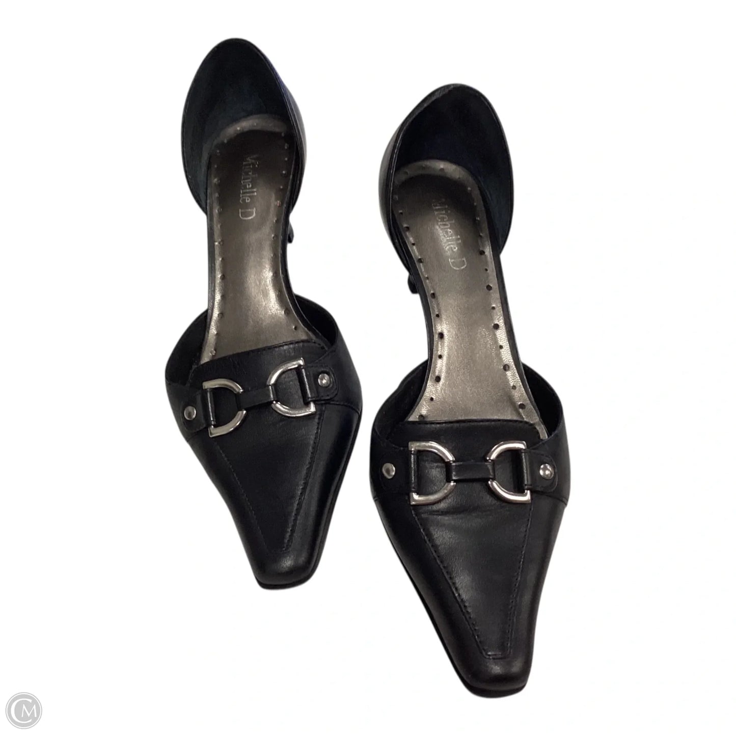 Shoes Heels Block By Michelle D. In Navy, Size: 7.5