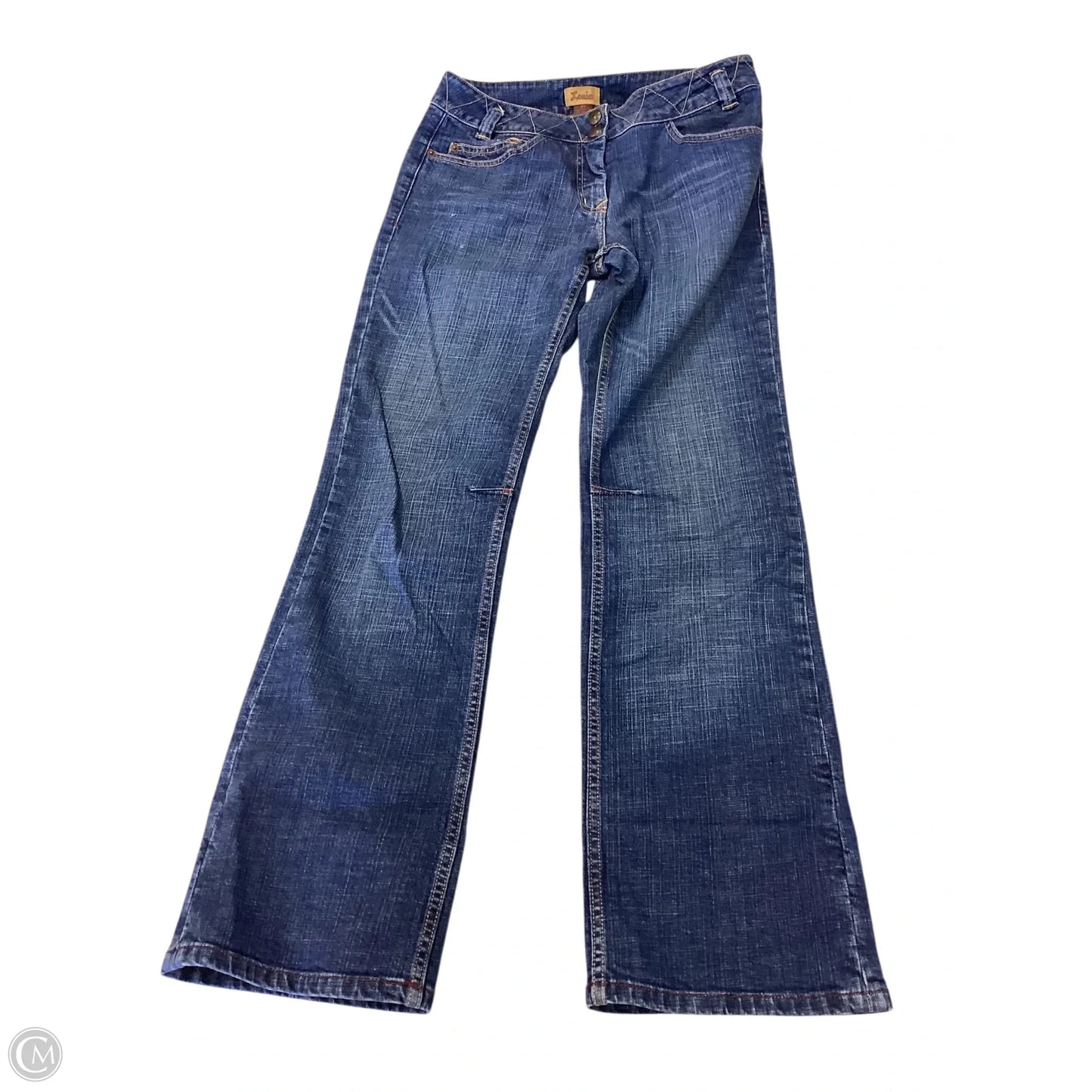 Jeans Straight By Louie In Blue Denim, Size: 8