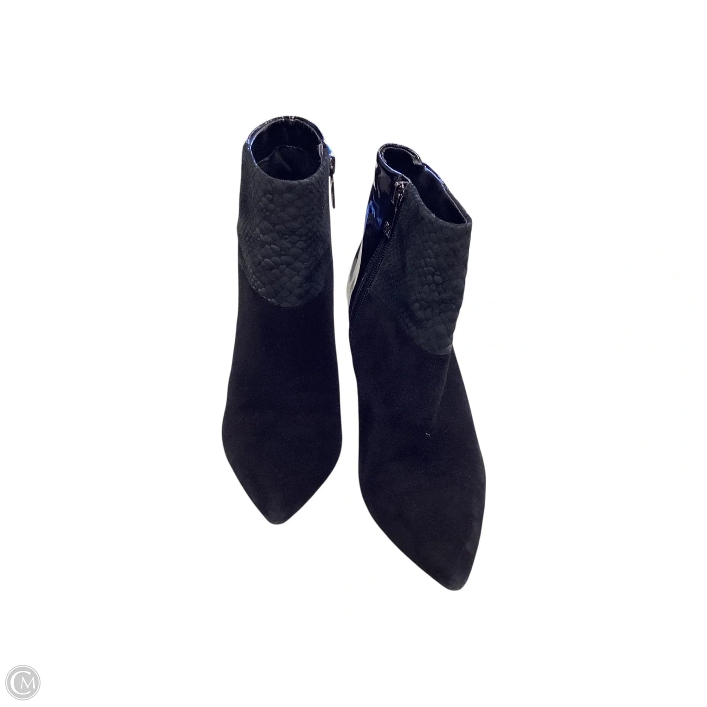 Boots Ankle Heels By Anne Klein In Black, Size: 7