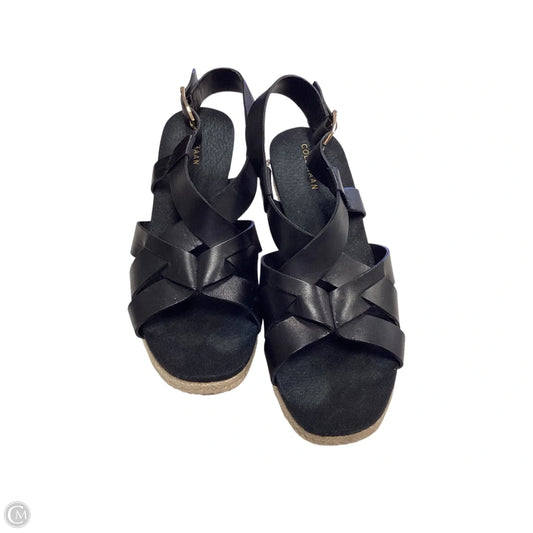 Shoes Heels Wedge By Cole-haan In Black, Size: 6