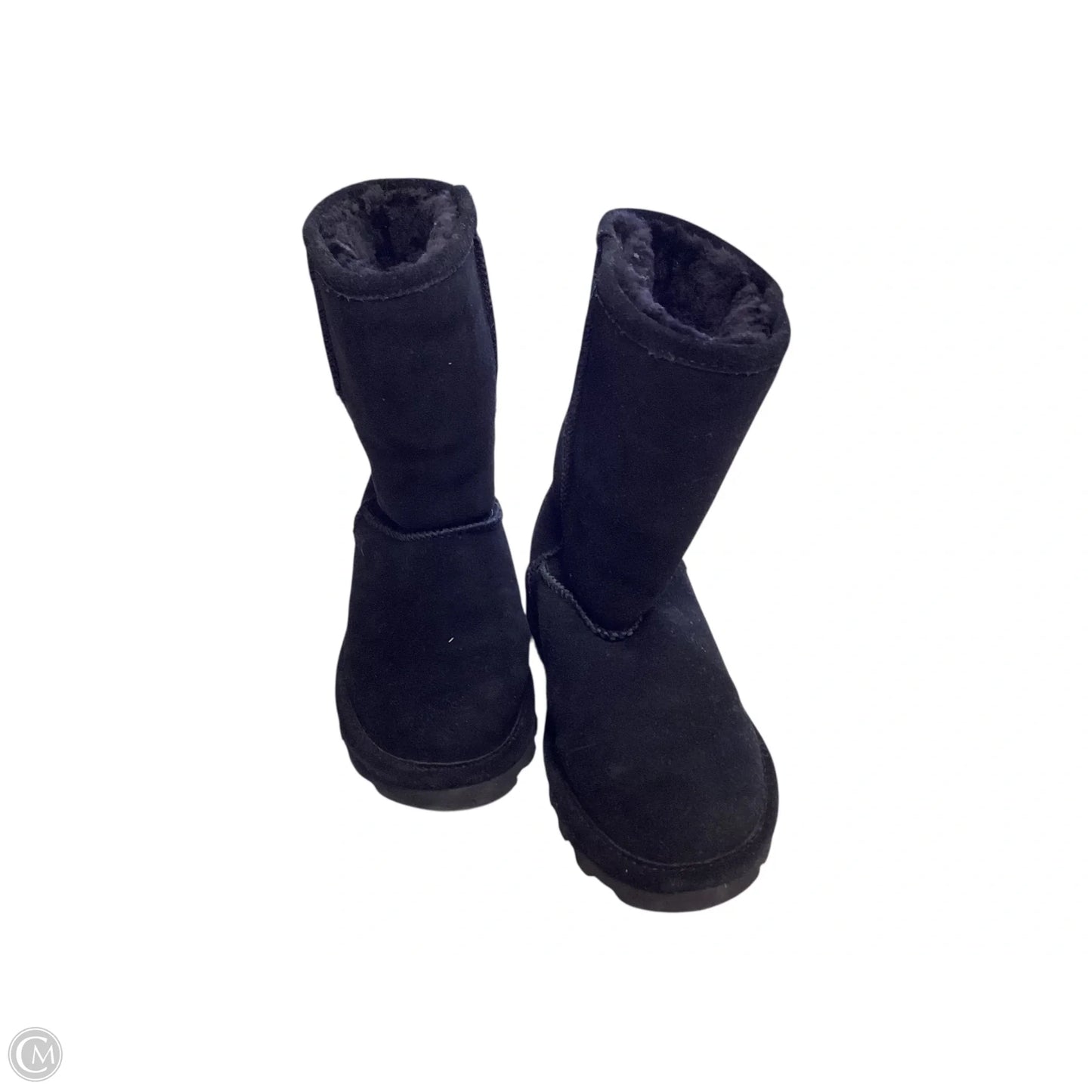 Boots Mid-calf Flats By Bearpaw In Black, Size: 6
