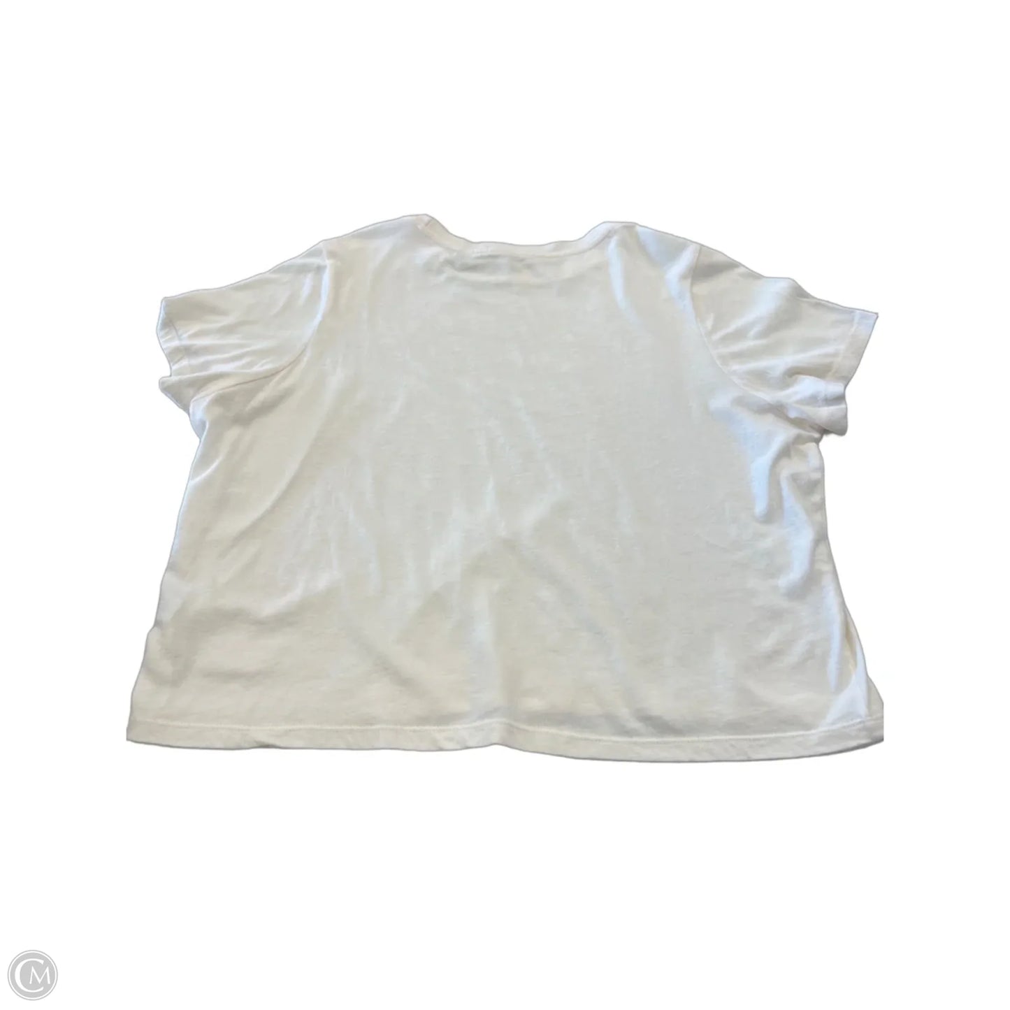 Top Short Sleeve Basic By Marine Layer In White, Size: L
