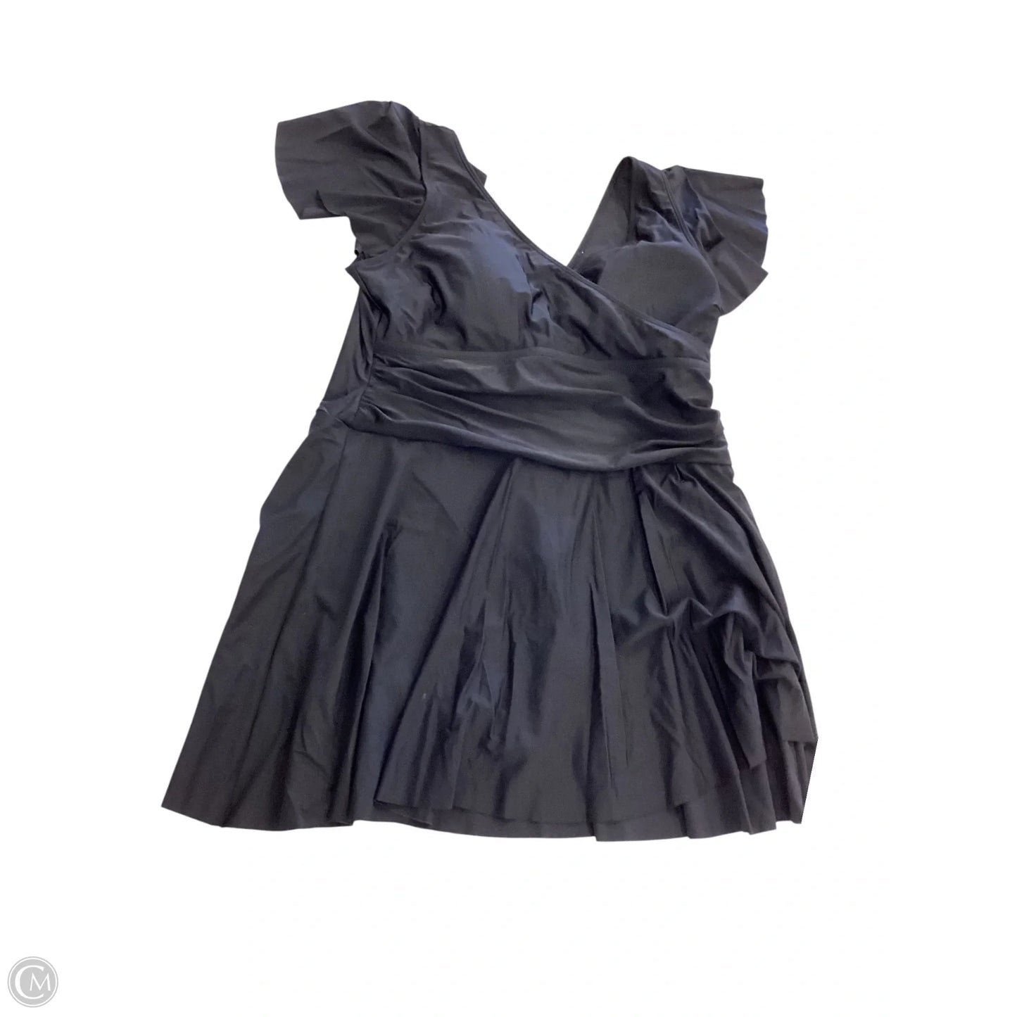 Swimsuit By Clothes Mentor In Black, Size: 2x