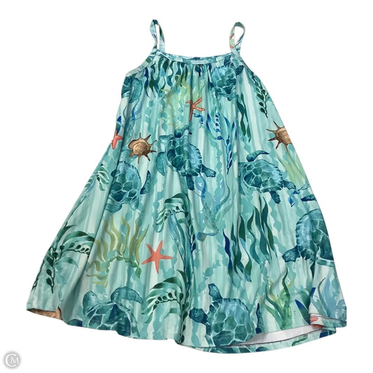 Dress Casual Short By Clothes Mentor In Green, Size: Xxl