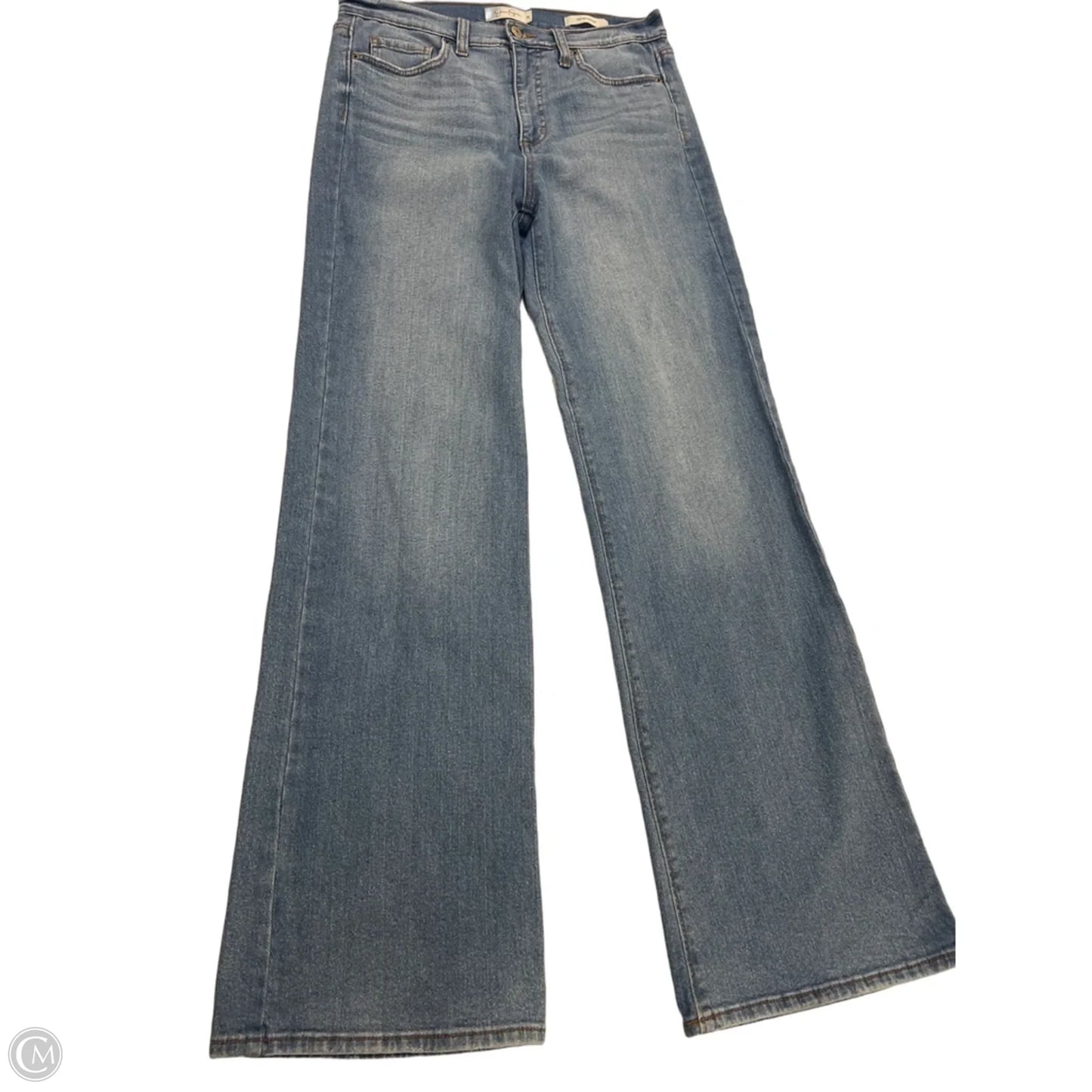Jeans Wide Leg By Jessica Simpson In Blue Denim, Size: 8