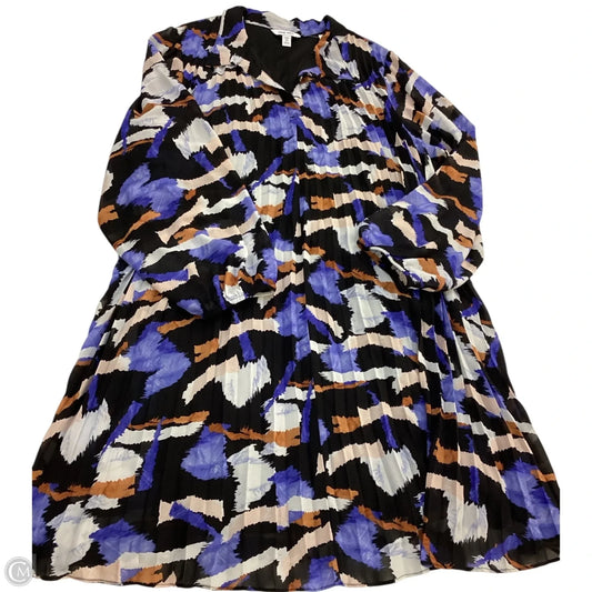 Top Long Sleeve By Nine West In Multi-colored, Size: 2x