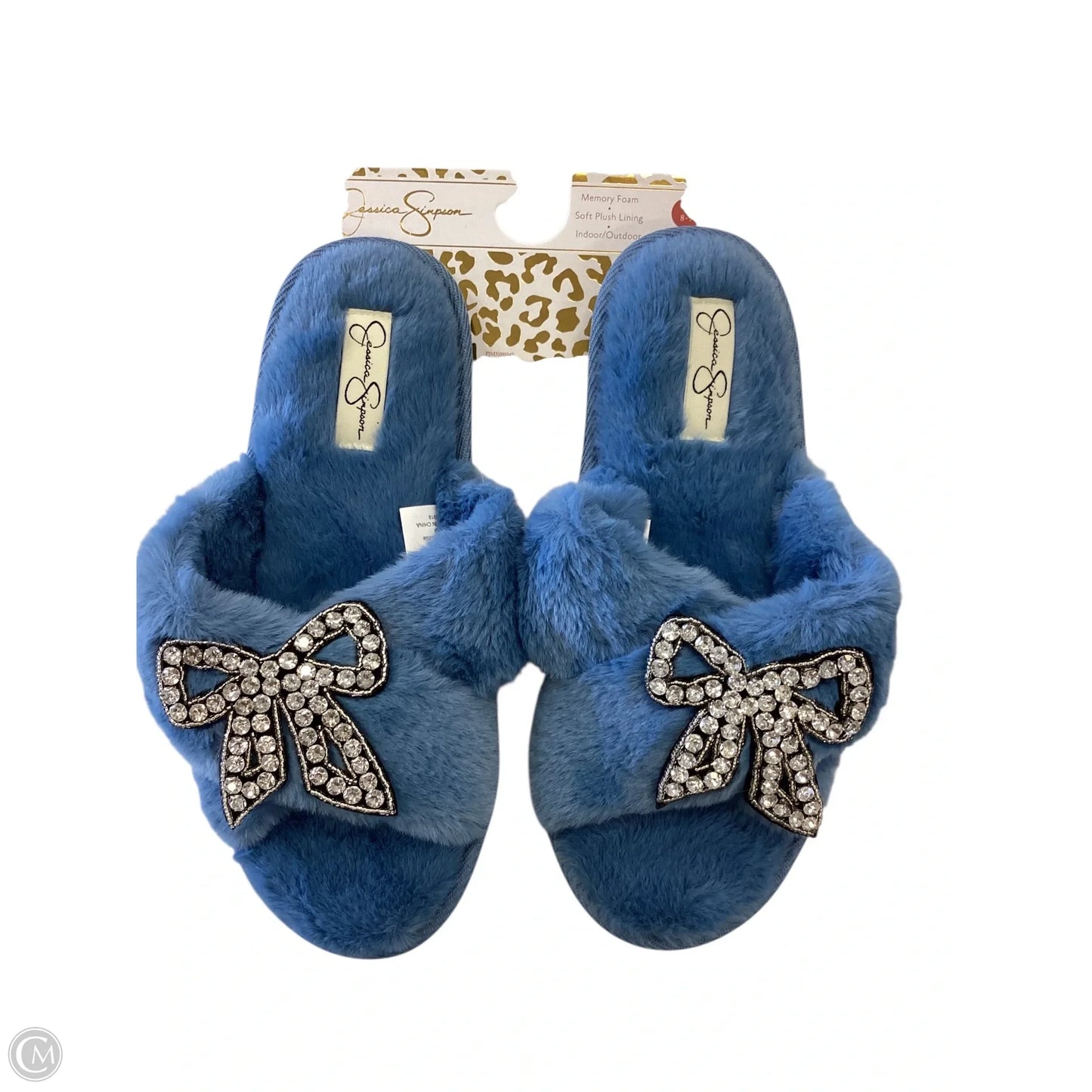 Slippers By Jessica Simpson In Blue, Size: 8