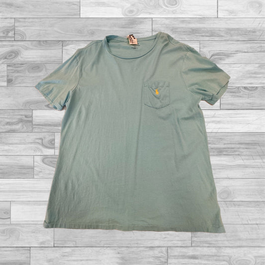 Baby Blue Top Short Sleeve Polo Ralph Lauren, Size L