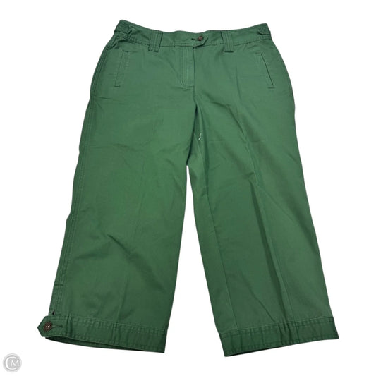 Capris By Christopher And Banks In Green, Size: 14