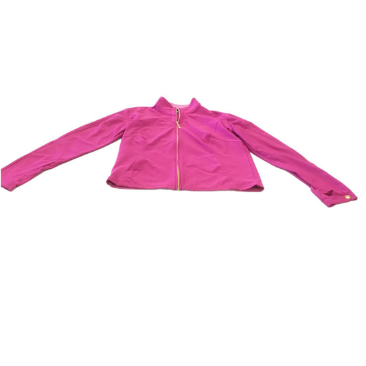 Pink Athletic Jacket Nike Apparel, Size L