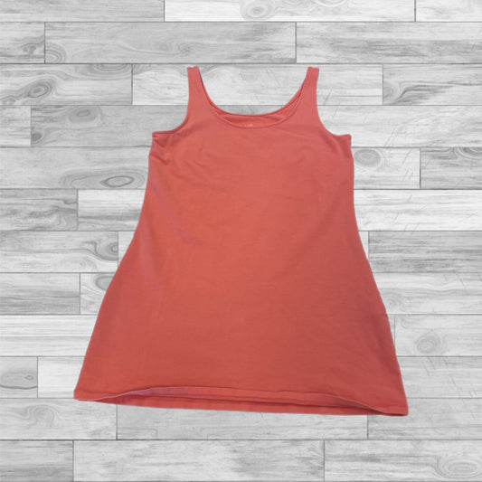 Top Sleeveless Basic By J. Jill In Coral, Size: Xs