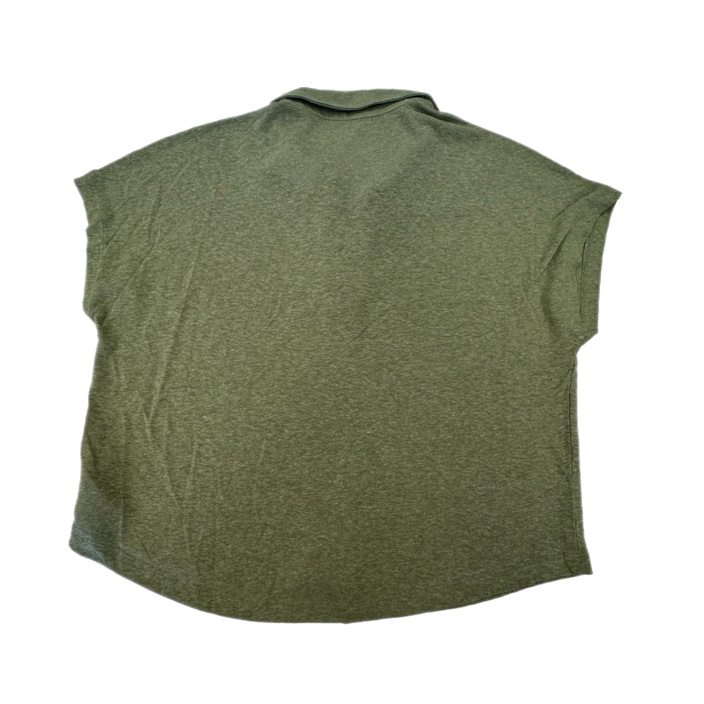 Green Top Short Sleeve Gap, Size M