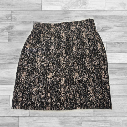 Skirt Midi By Antonio Melani In Black Cream, Size: 14