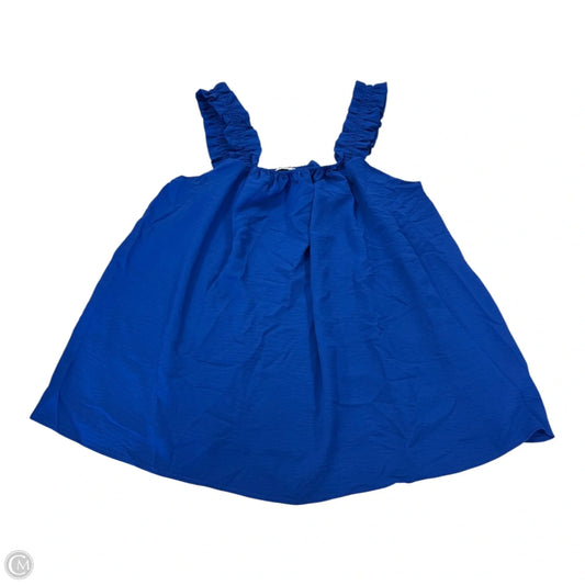 Top Sleeveless By Jodifl In Blue, Size: S