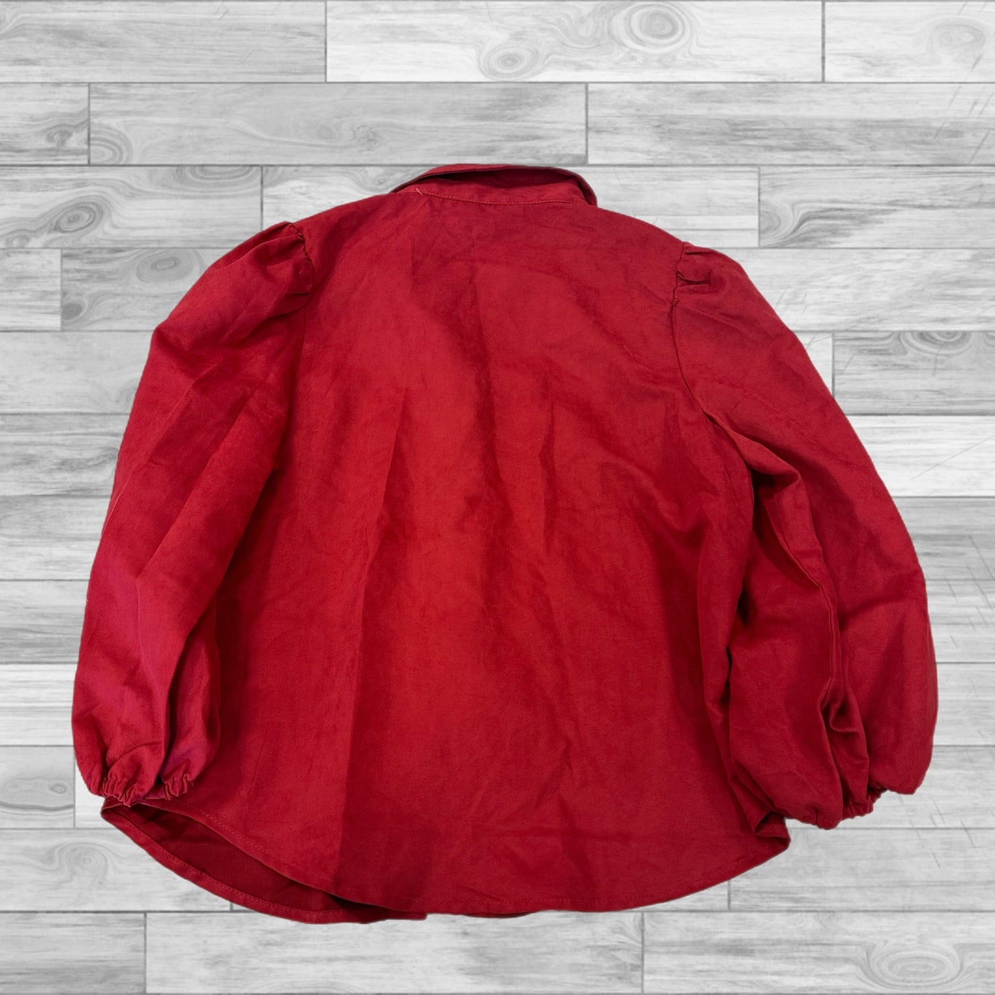 Top Long Sleeve By Marc New York In Red, Size: S