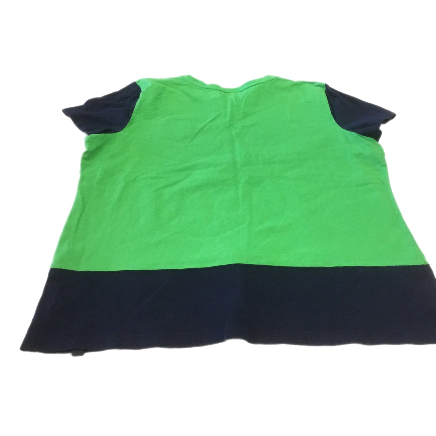 Green Top Short Sleeve Lauren By Ralph Lauren, Size Xl