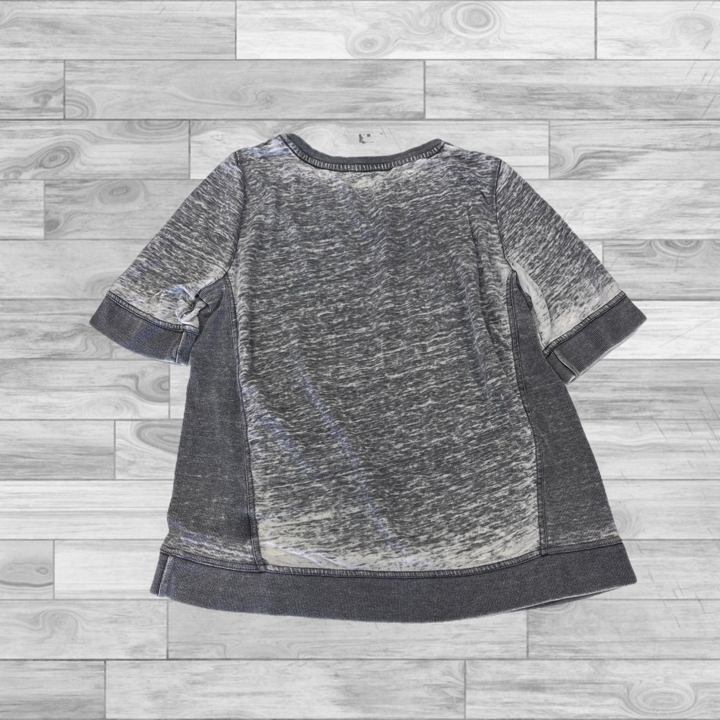 Grey Top Short Sleeve Jane And Delancey, Size L