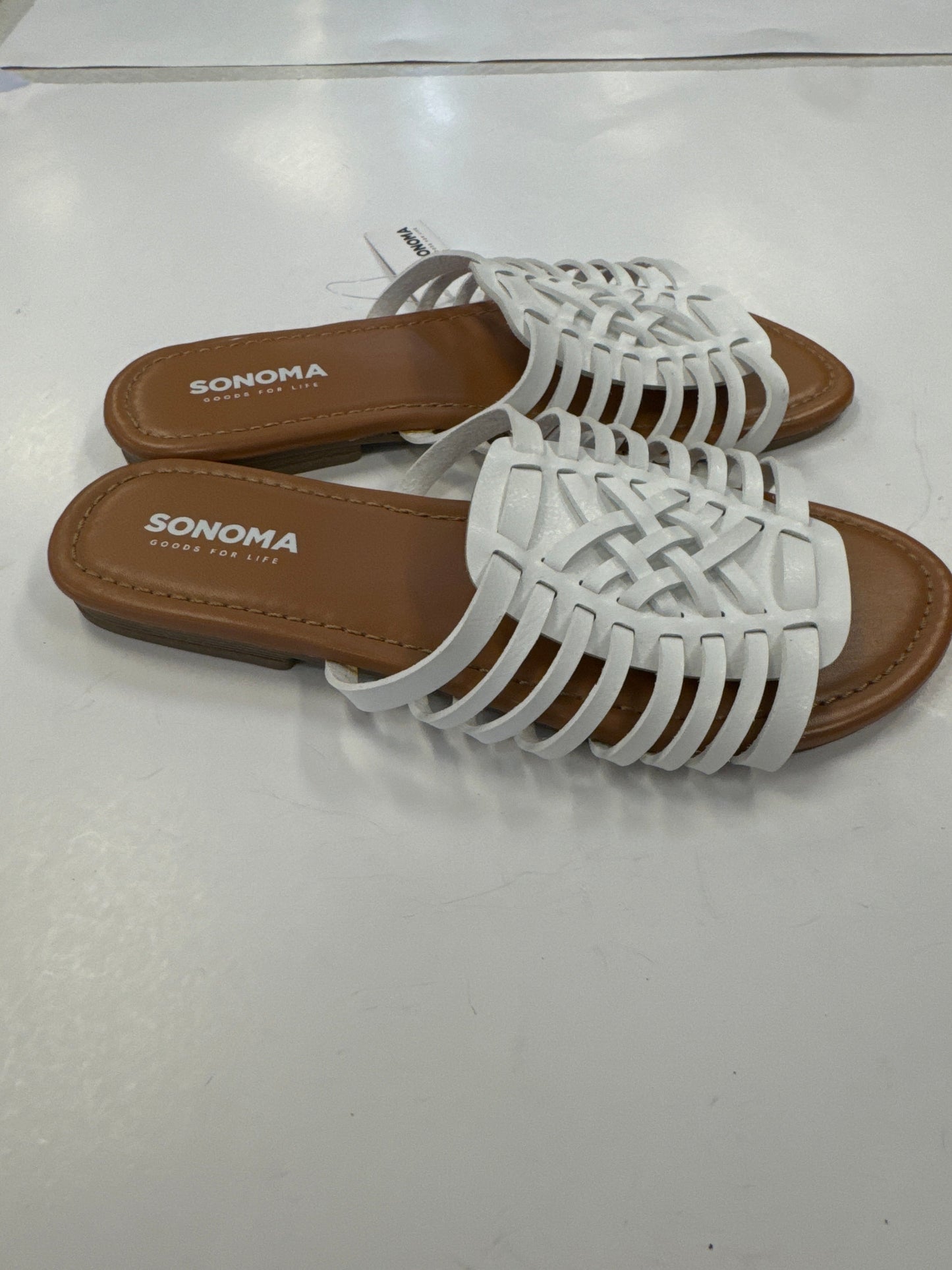 Sandals Flats By Sonoma In White, Size: 5