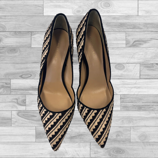 Black & Tan Shoes Heels Stiletto Ann Taylor, Size 6