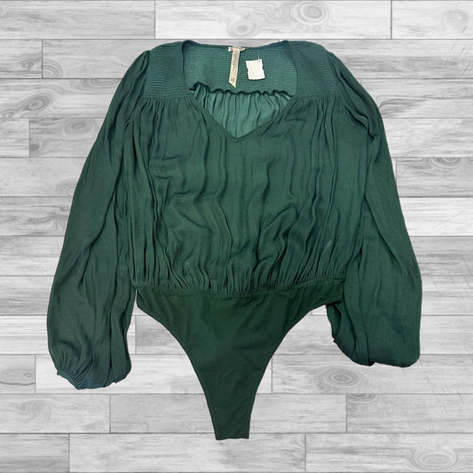 Bodysuit By Free People In Green, Size: S