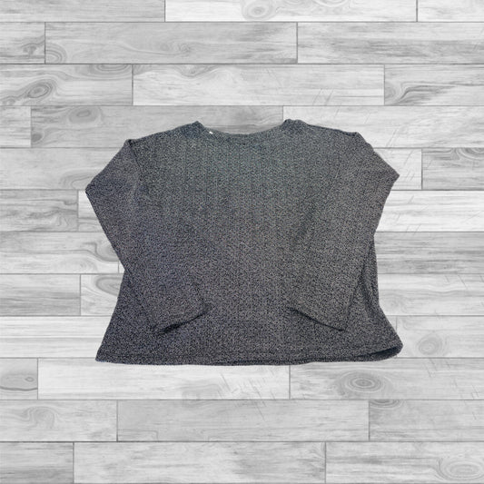 Top Long Sleeve By Paige In Silver, Size: S
