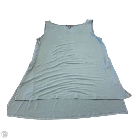 Top Sleeveless By Eileen Fisher In Grey, Size: Xs