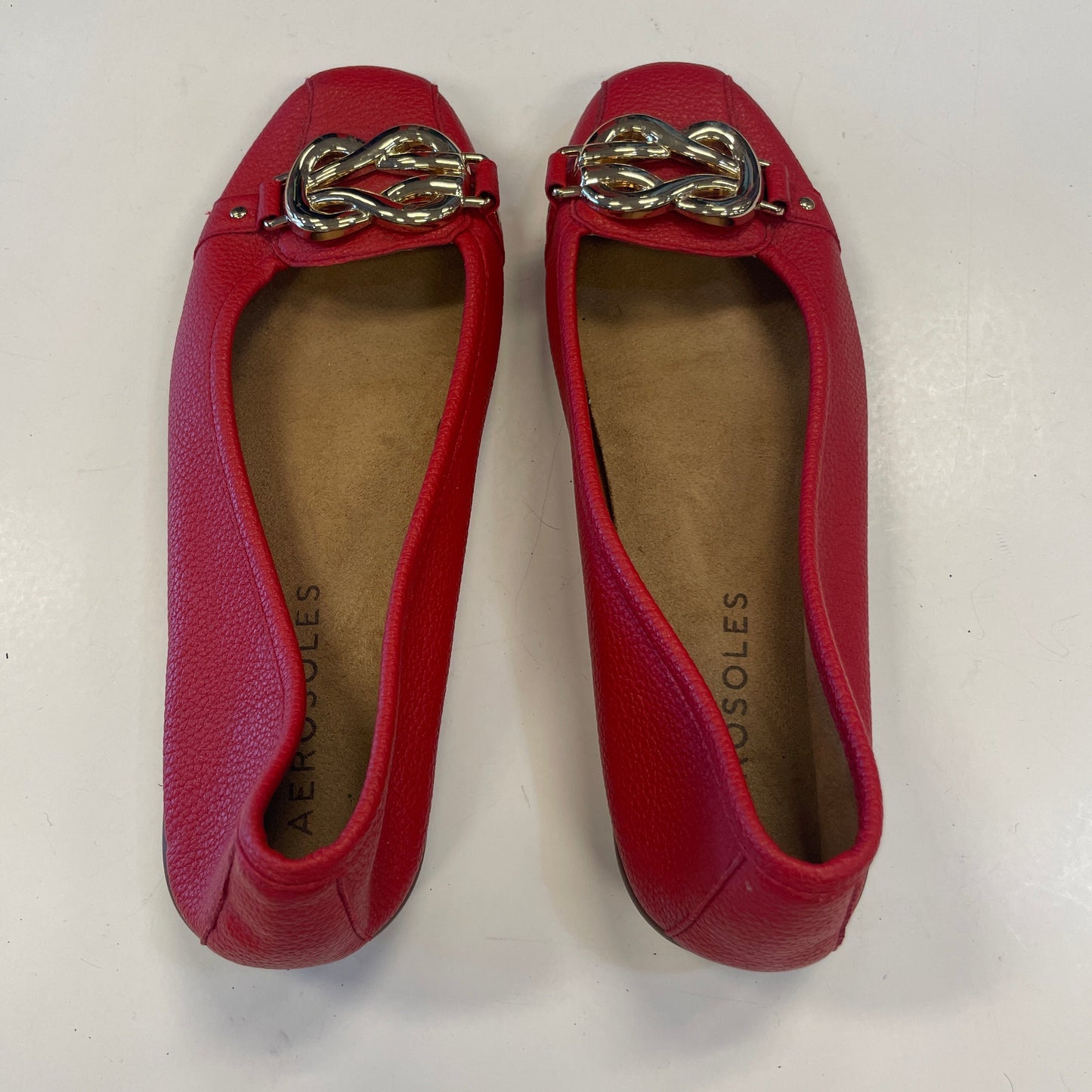 Shoes Flats By Aerosoles In Red, Size: 8