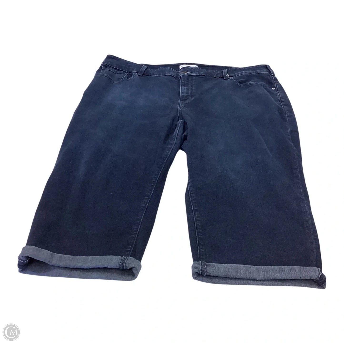 Capris By Lane Bryant In Blue Denim, Size: 24