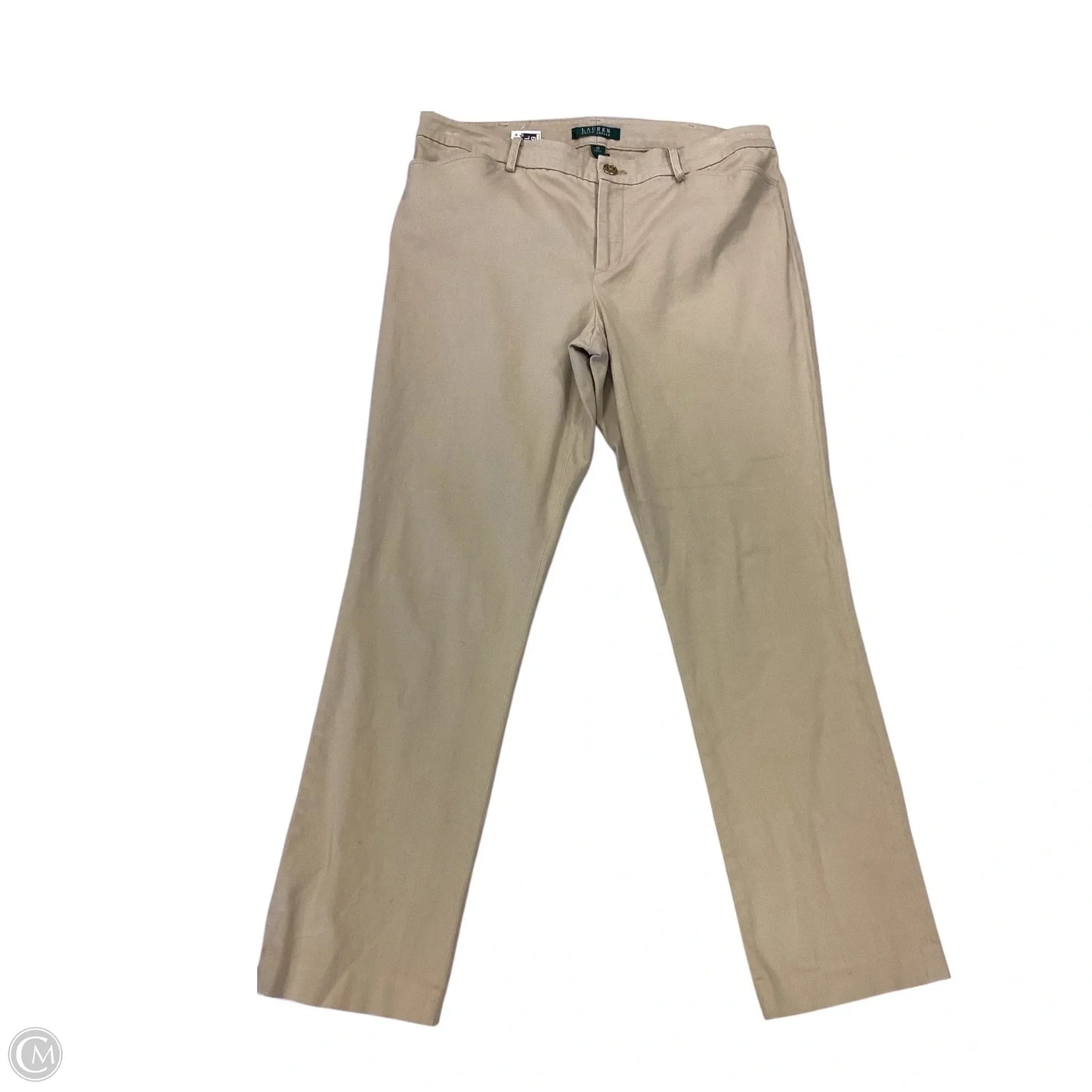 Pants Other By Lauren By Ralph Lauren In Tan, Size: 12