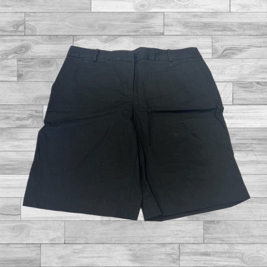 Shorts By Talbots In Black, Size: 12