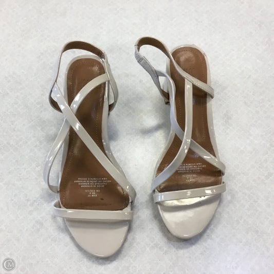 Shoes Heels Block By H&m In Tan, Size: 6