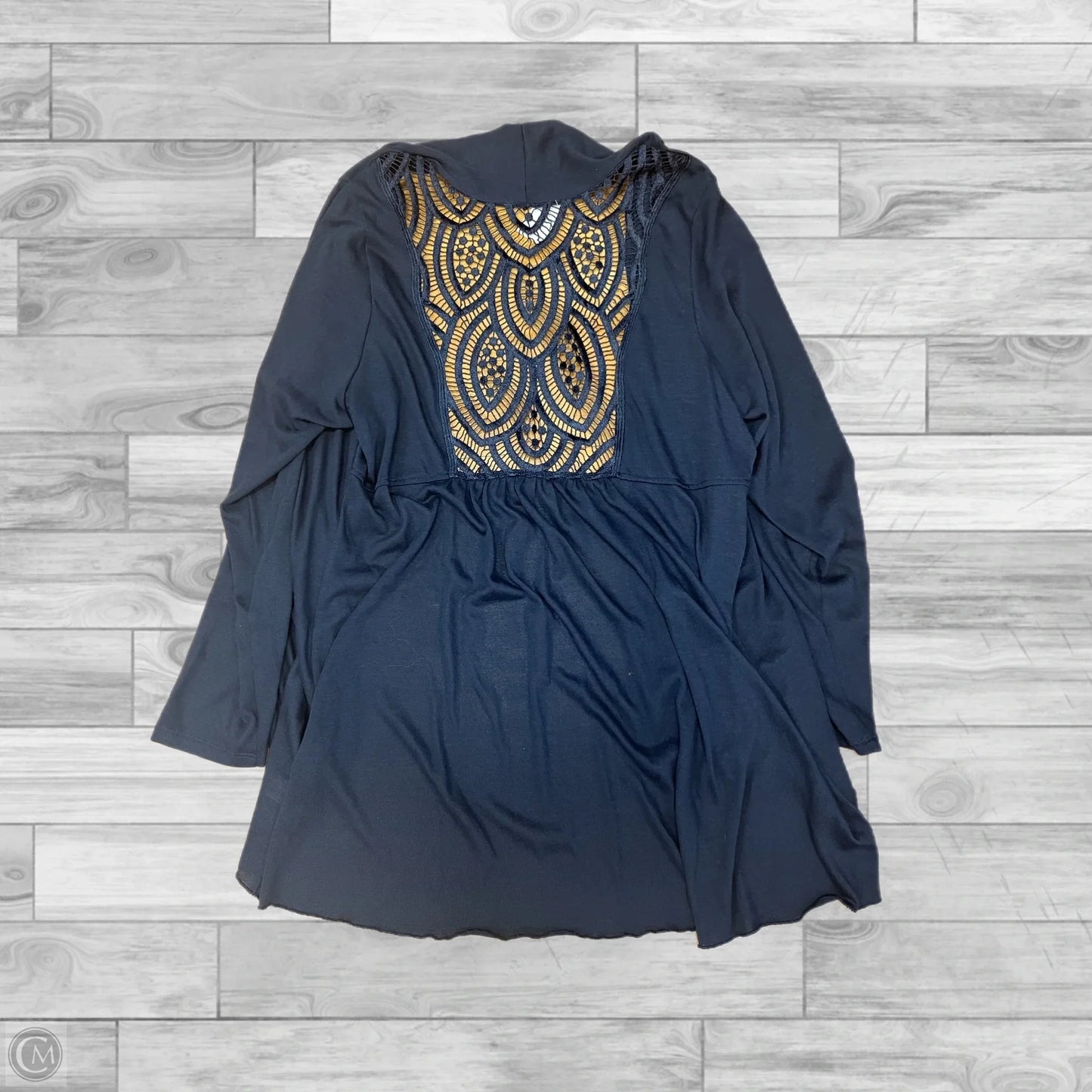 Cardigan By Cmc In Blue, Size: 3x