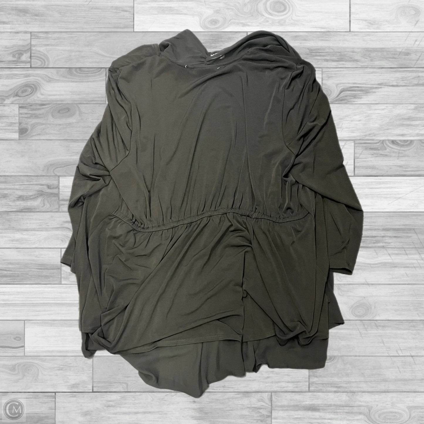 Cardigan By Susan Graver In Black, Size: 3x