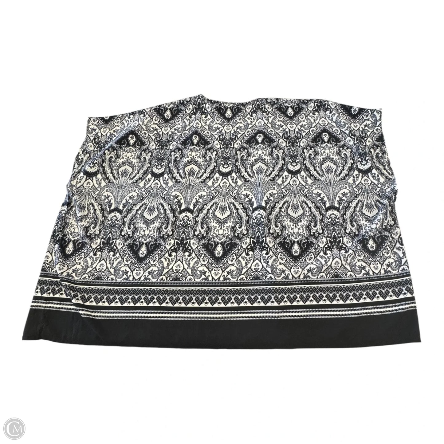 Kimono By Iman Hsn In White Black, Size: M