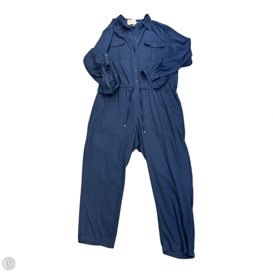 Jumpsuit By Lauren By Ralph Lauren In Navy, Size: 16