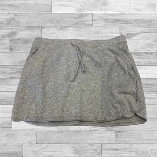 Skirt Mini & Short By Nine West In Grey, Size: Xl