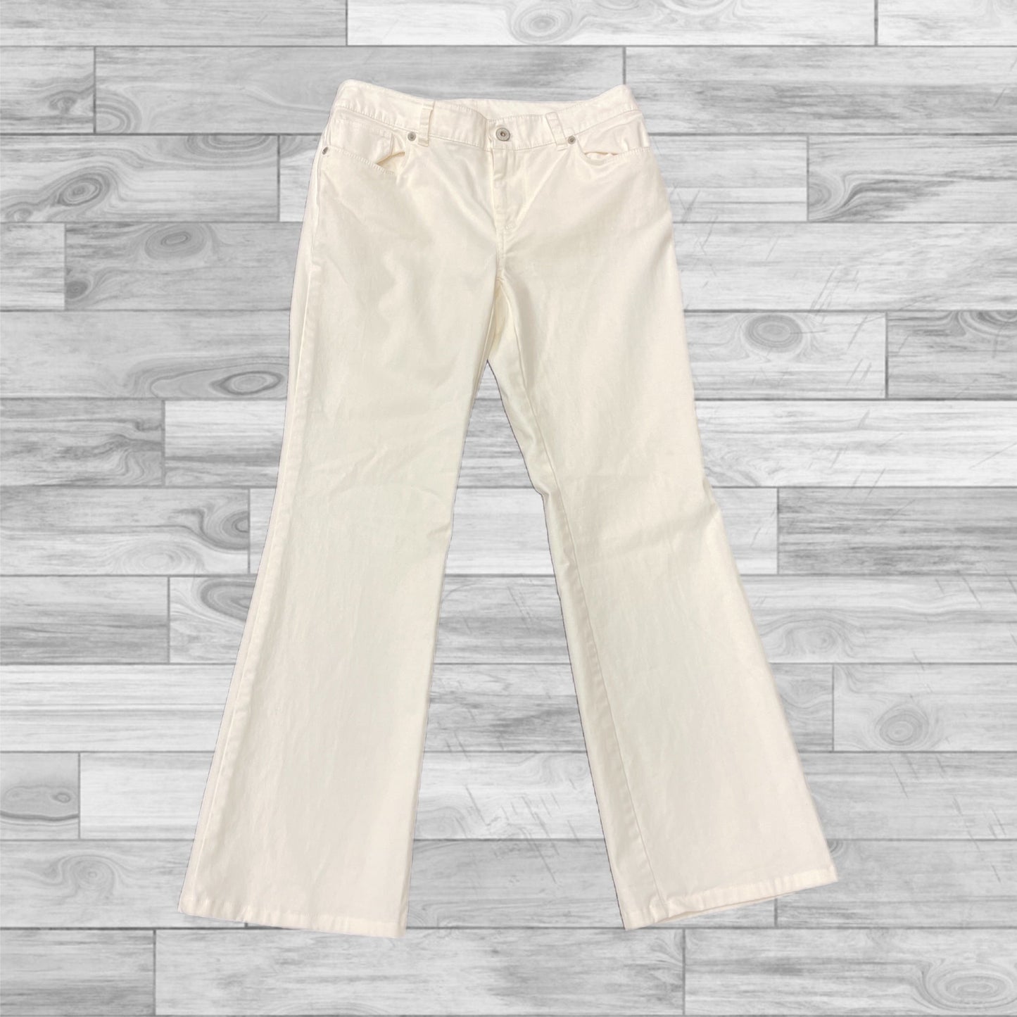 Pants Ankle By Chicos In Cream, Size: 6petite