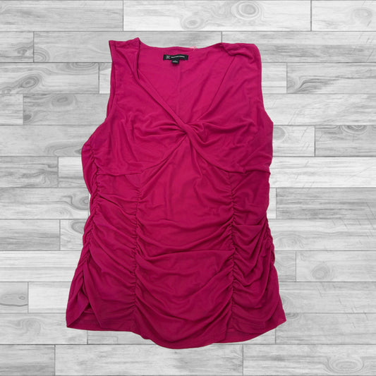 Top Sleeveless By Inc In Pink, Size: L