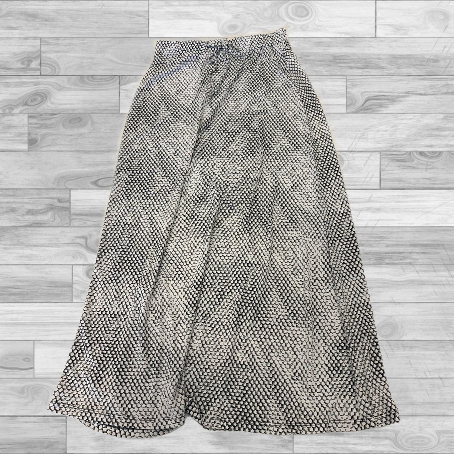 Snakeskin Print Skirt Maxi Michael By Michael Kors, Size S